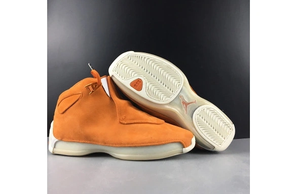  AA2494-801 AA2494-801 Jordan Orange Campfire 18 Retro 0825